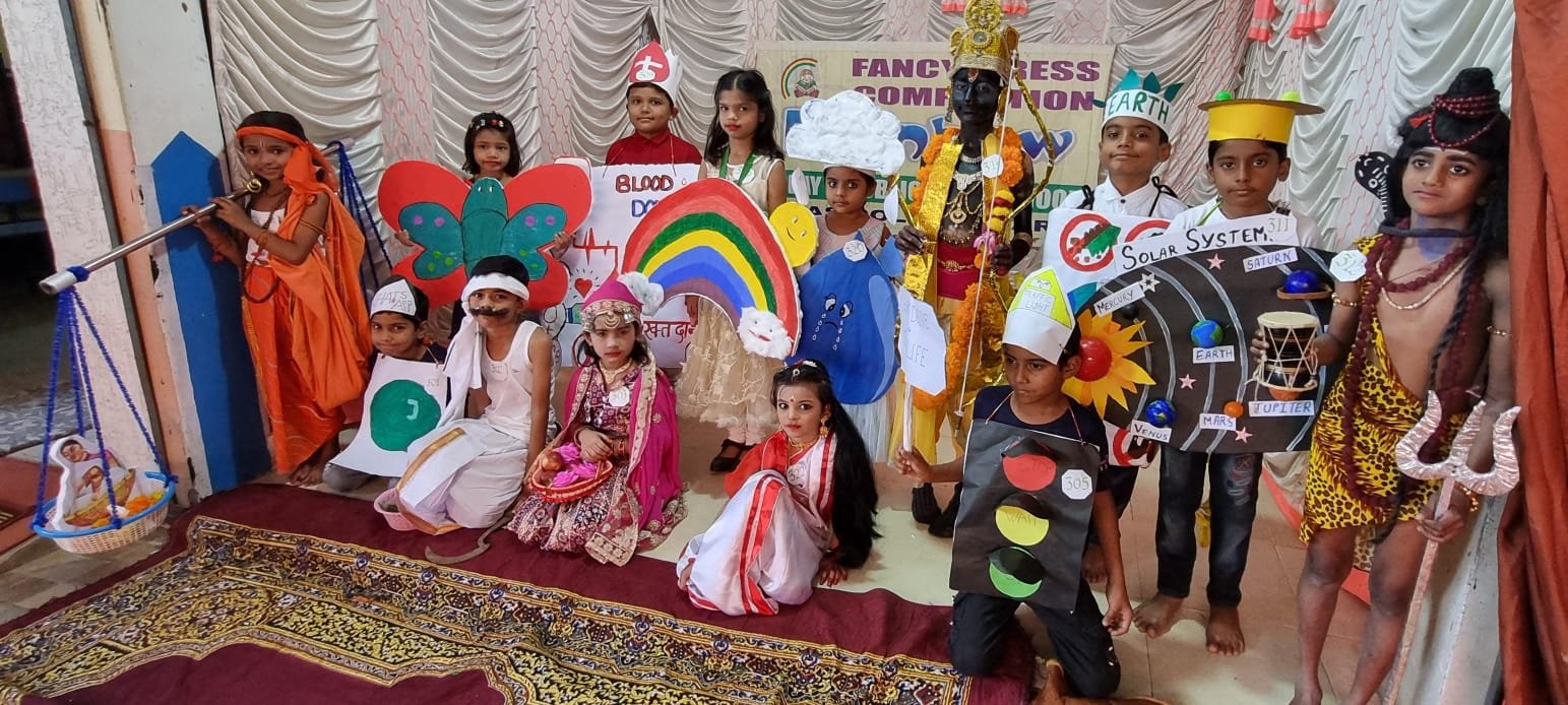 Three-day Children's Day competition concludes with fancy dress competition at Rainbow School