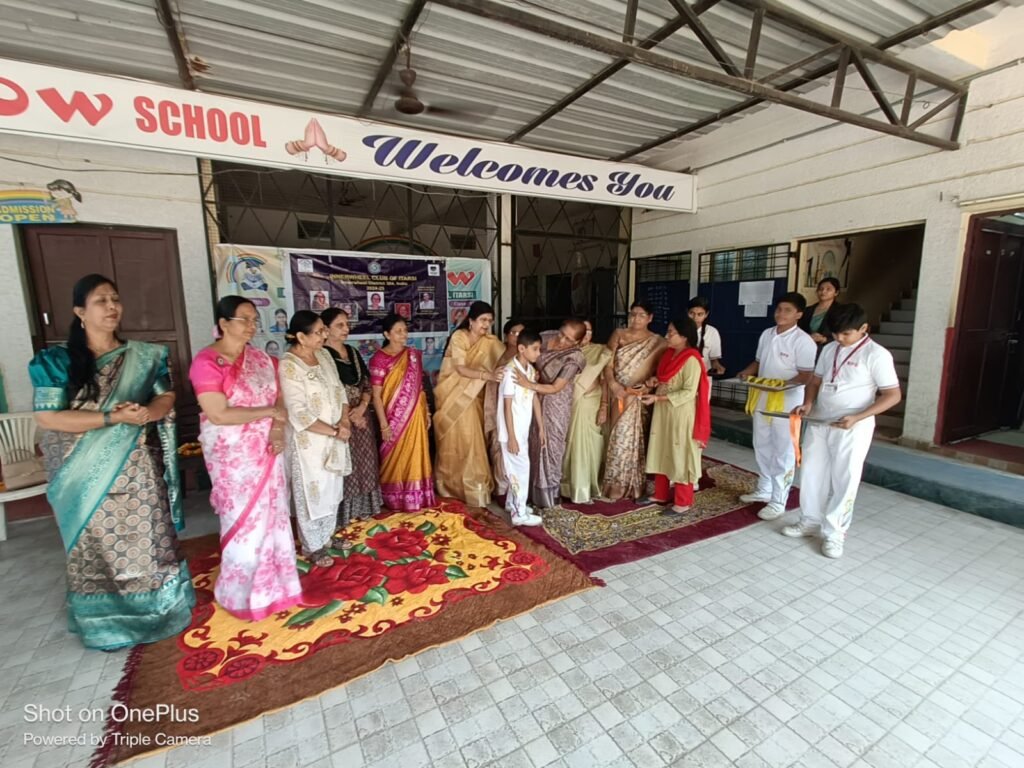 Sports meet organized on Children's Day in Rainbow Public School