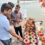 Devotees will get lamps made of flour at the ghats of Narmada.