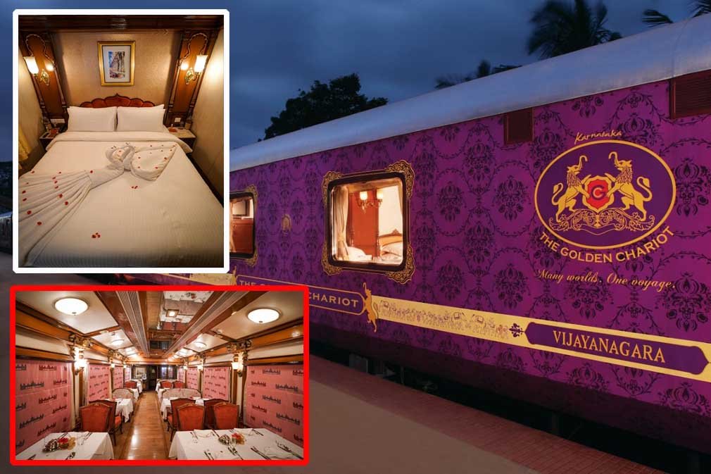 A train that will give you a royal experience is ready to hit the tracks.