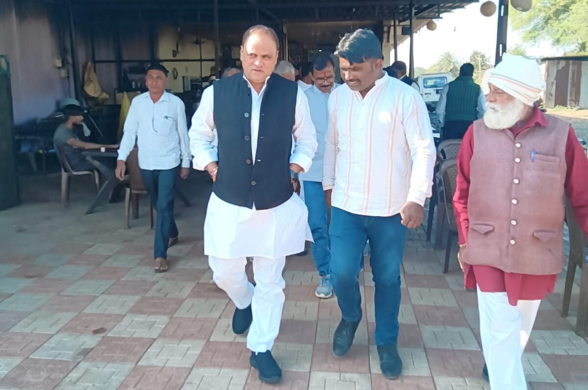 Yadav community welcomed former Union Minister Arun Yadav