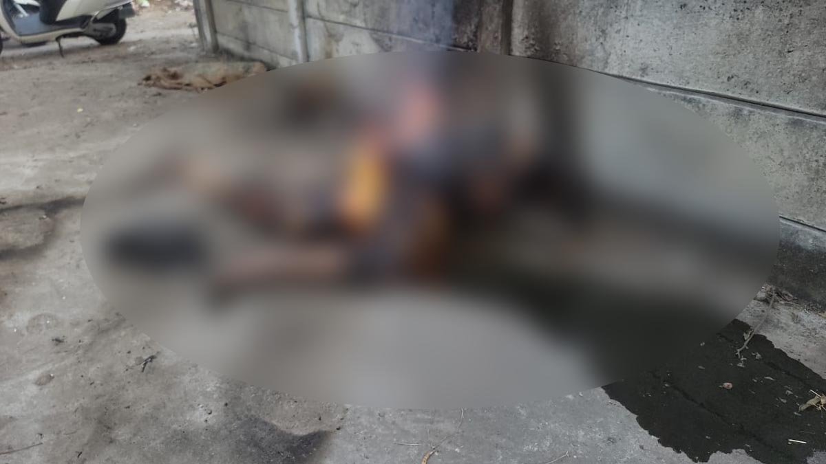 Tragic accident in Punjabi locality, young man burnt alive, police engaged in investigation