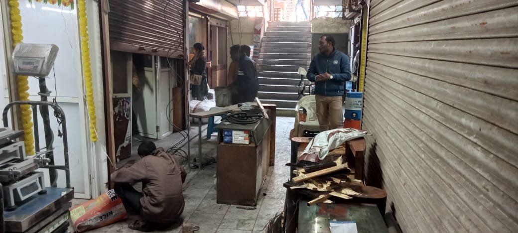 Fire in CCTV camera shop, loss estimated at Rs 5 lakh