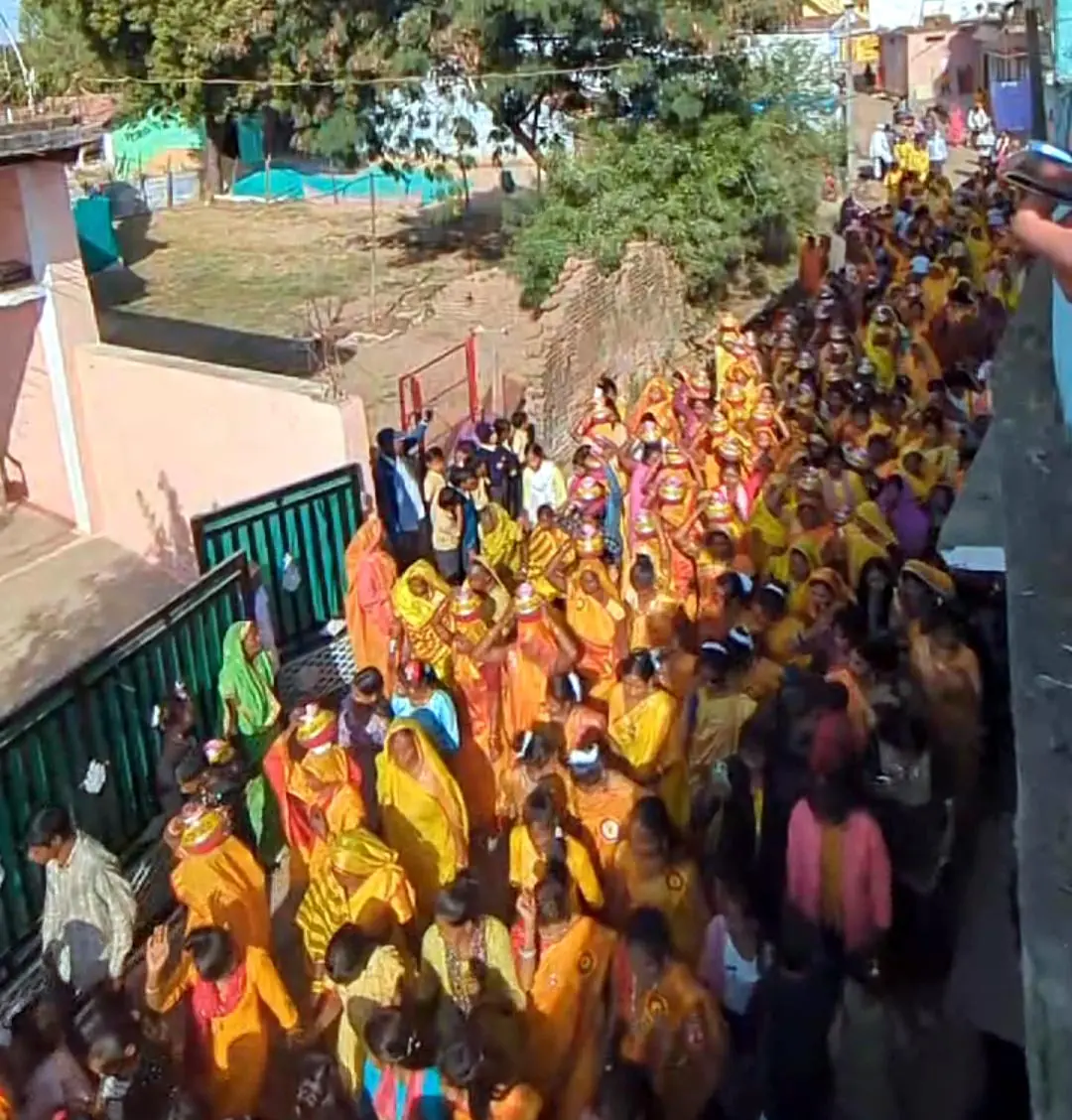 Seven day Gondi Koyapunem religious darshan Gondi saga started, procession taken out