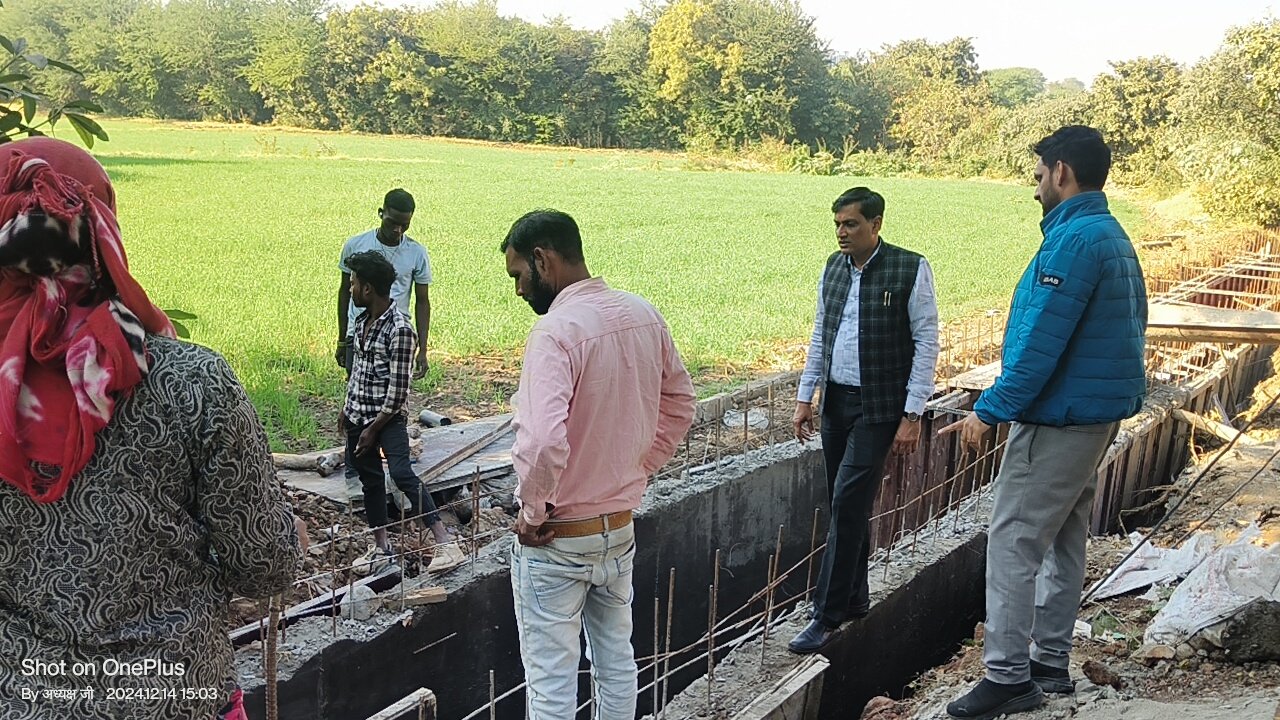 A drain will remove the problem of water logging in many areas including the market.