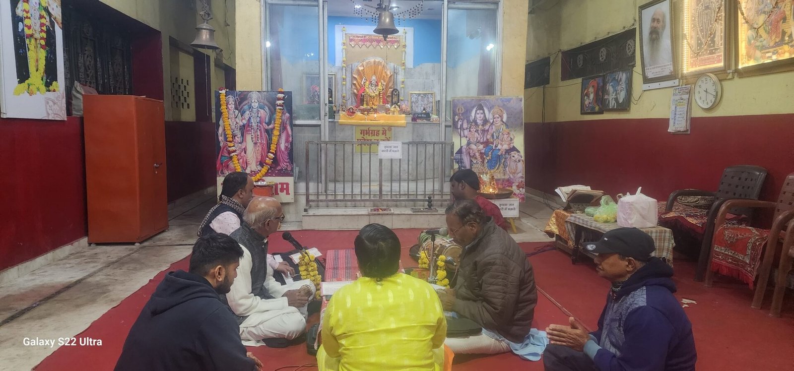 Sunderkand lesson organized in Shri Durga Navagraha temple