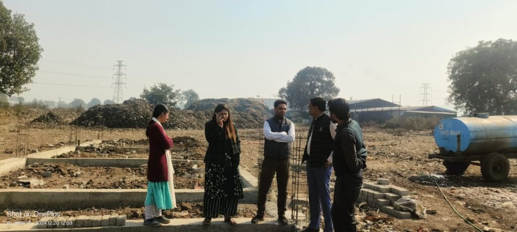 Municipal Chairman along with the technical team inspected the works being done in Jilwani.