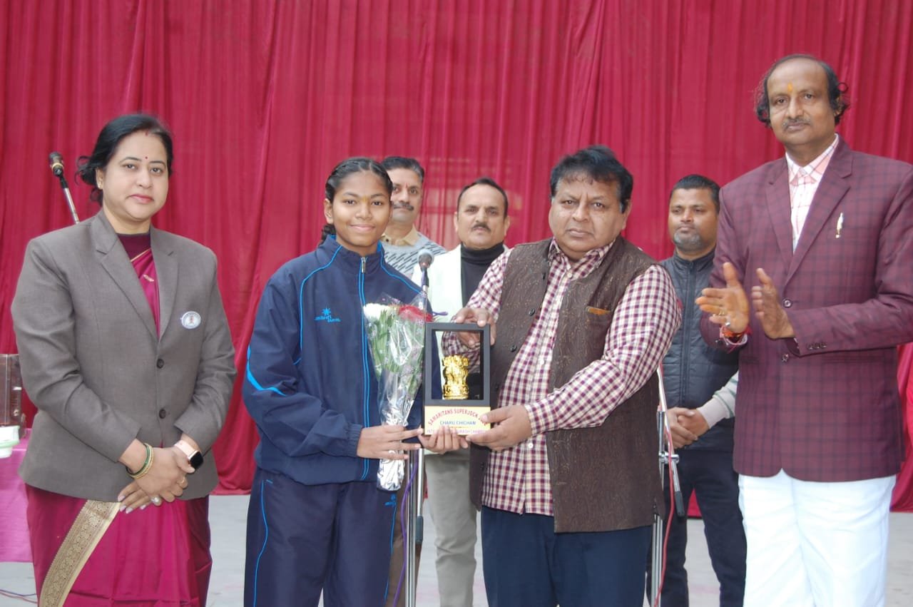 Kurash's international player Charu honored