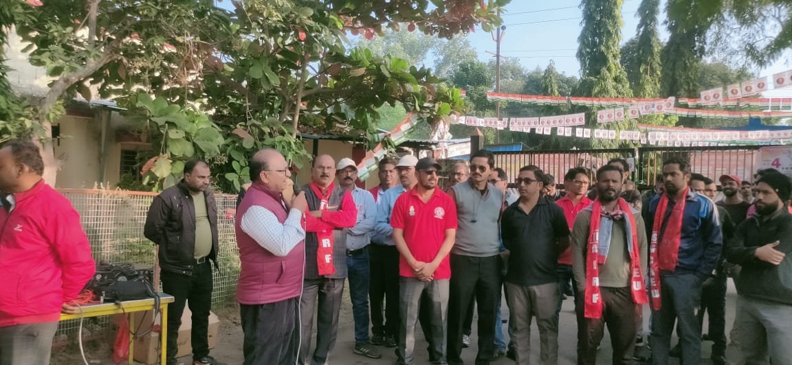 West Central Railway Employees Union leaders did vigorous campaigning