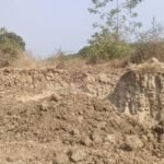 Land dug without permission, road to villagers also closed