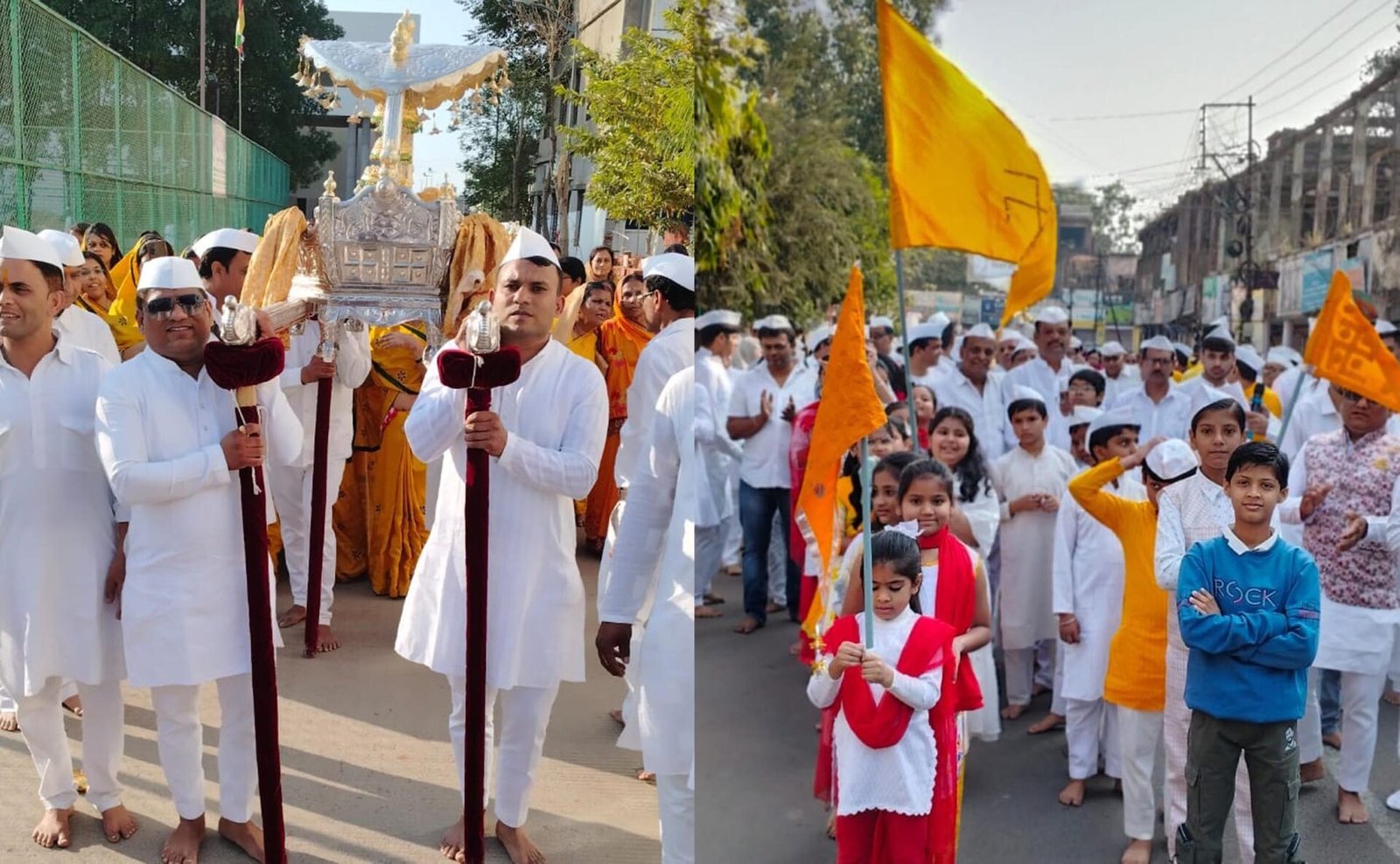 Religious programs organized on the birth anniversary of Taran Swami, procession taken out