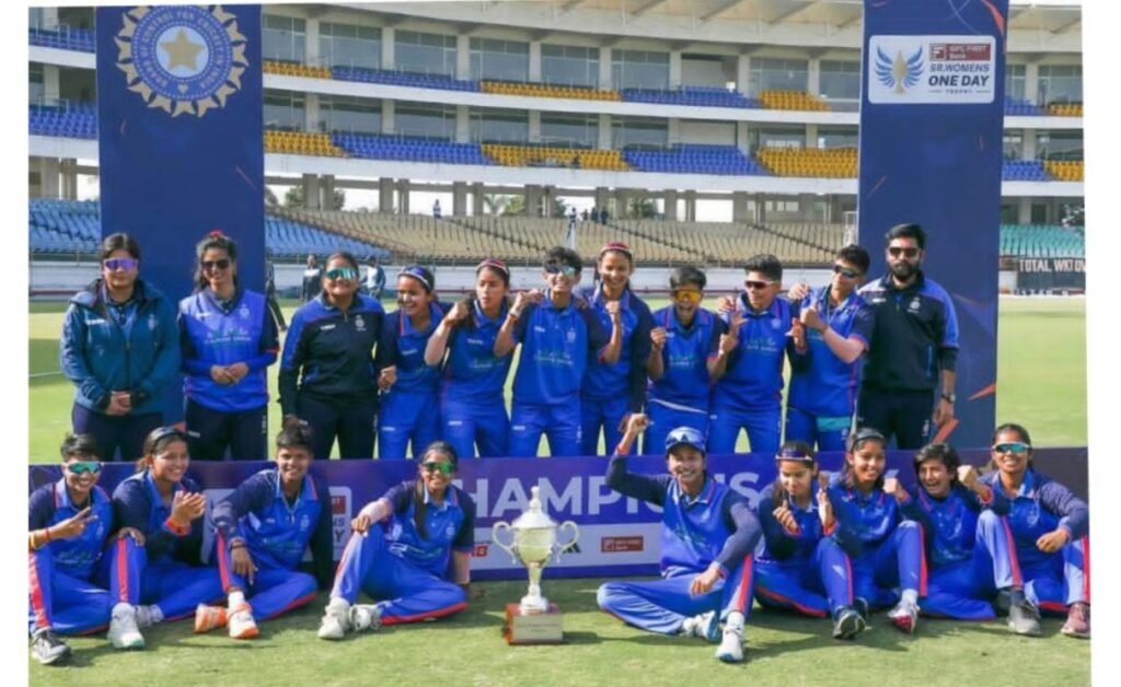 Madhya Pradesh women's cricket team won the Senior Women's One Day Trophy by defeating Bengal