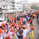 Student Council took out a procession on the occasion of Vivekananda Jayanti