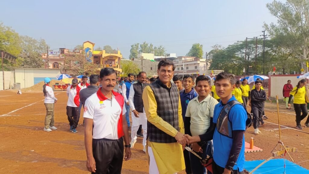 Selection of Archery Madhya Pradesh Junior Team at Veer Savarkar Sports Ground