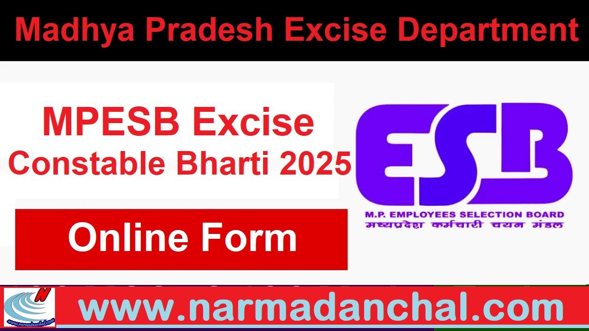 MPESB Excise Constable Bharti 2025