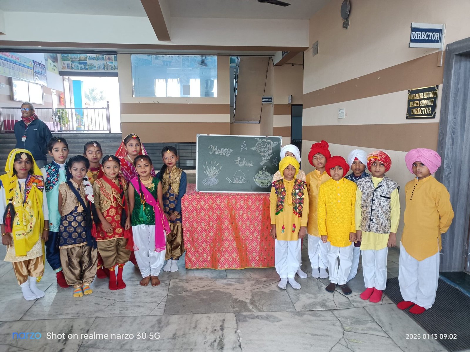 Lohri festival celebrated in Genius Planet Senior Secondary School