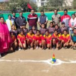 District level women pittu sports competition organized in MGM College