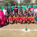 District level women pittu sports competition organized in MGM College