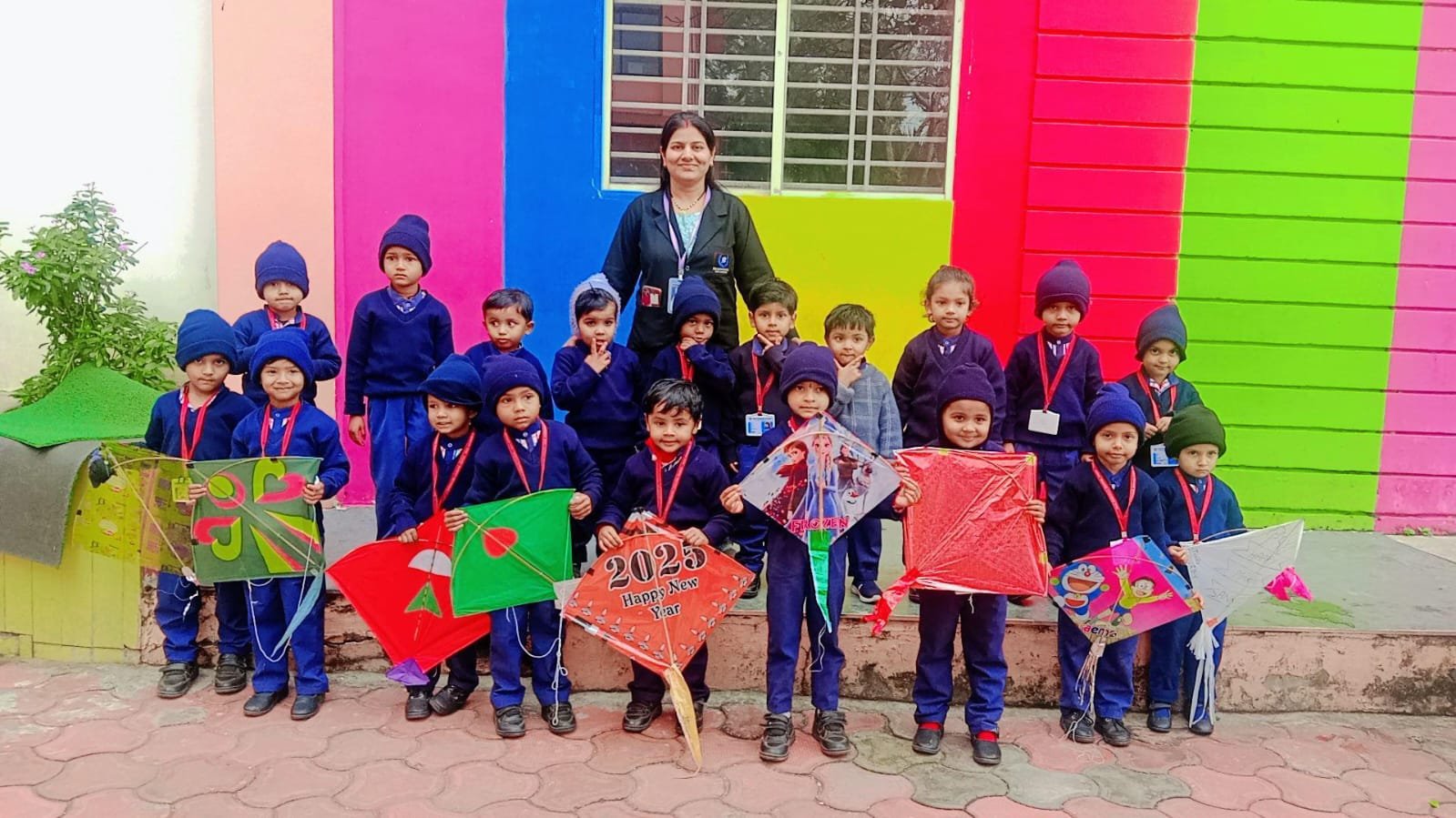 Makar Sankranti festival celebrated in Maa Narmada Campus