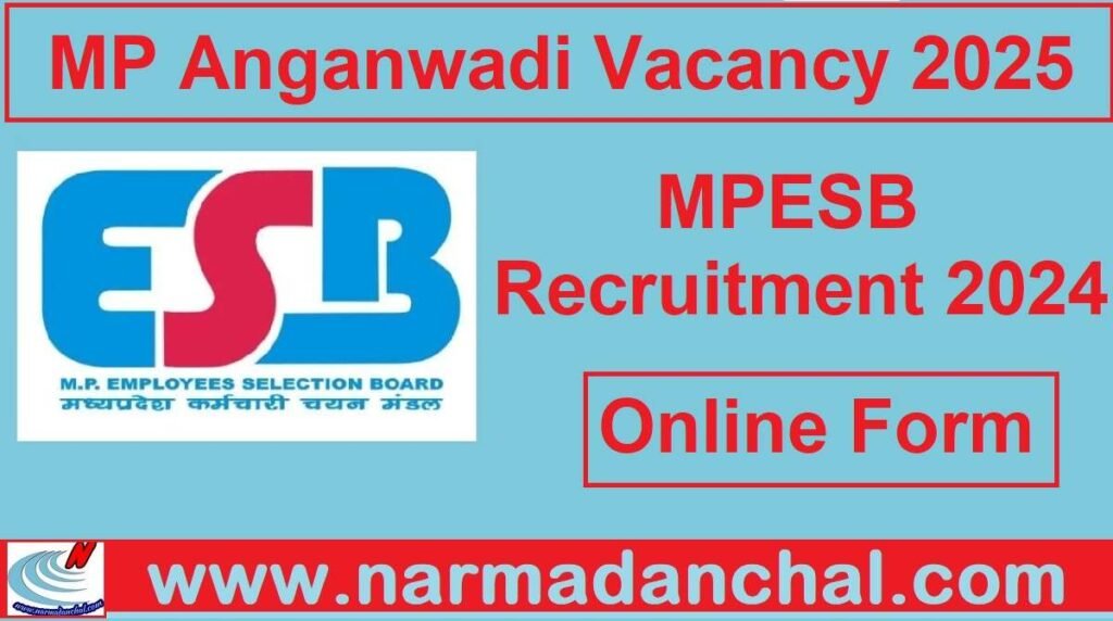 MPESB MP Anganwadi Supervisor Vacancy 2025