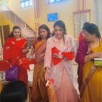 Maheshwari Mahila Mandal organized Kumkum-Haldi program