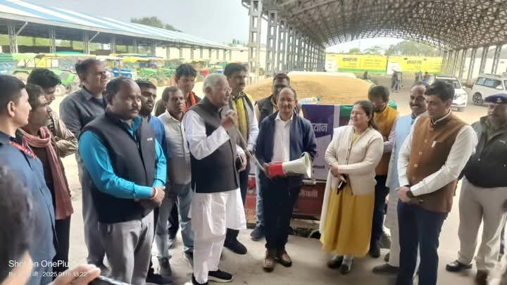 Transport department set up camp in agricultural produce market, installed radium in trolleys