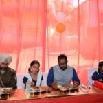 MLA, Collector and SP had special midday meal with children