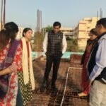 Mayor Pankaj Chaure inspected the AHP site of PM Awas Yojana