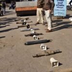 Roller fired on 36 modified silencers of firecrackers, 19 hooters also broken