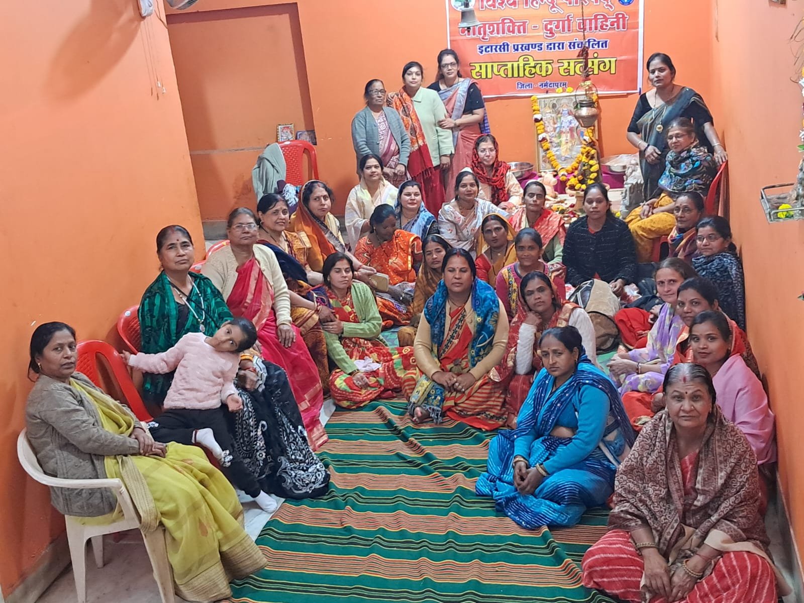 Vishwa Hindu Parishad Matrishakti's weekly satsang begins
