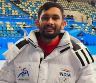 Noel C. Cherian selected for 2025 Winter Asian Games, collector congratulates