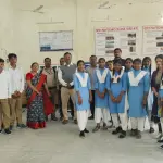 More than 30 students from two schools took an educational tour of Polytechnic College