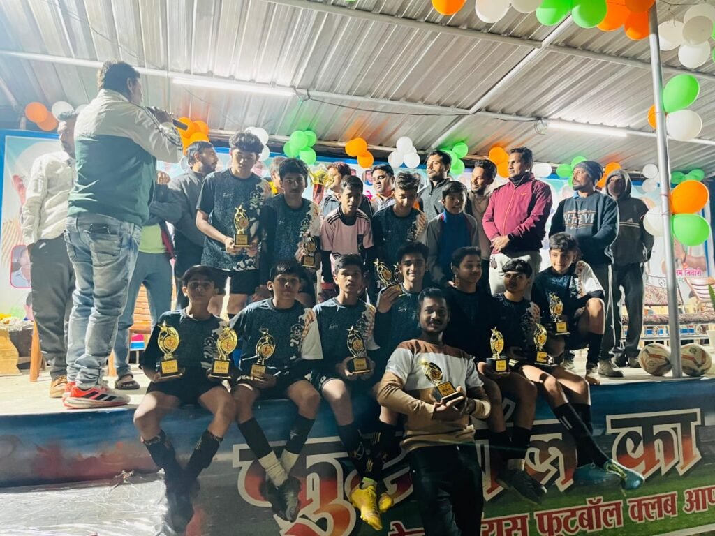 Paramount won district level football, Under-15 Railway Boys won