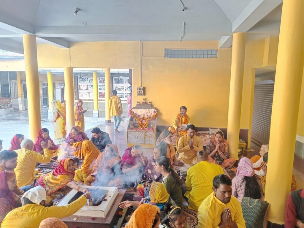 Vasant Parva festival celebrated at Gayatri Shaktipeeth Narmadapuram