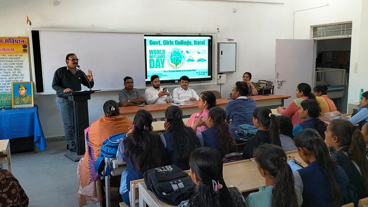 'World Wetland Day' organized by Eco Club