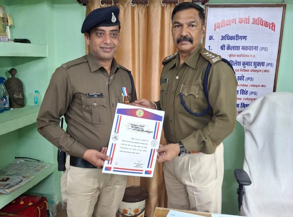 Police personnel honored for their outstanding work during Covid-19 pandemic