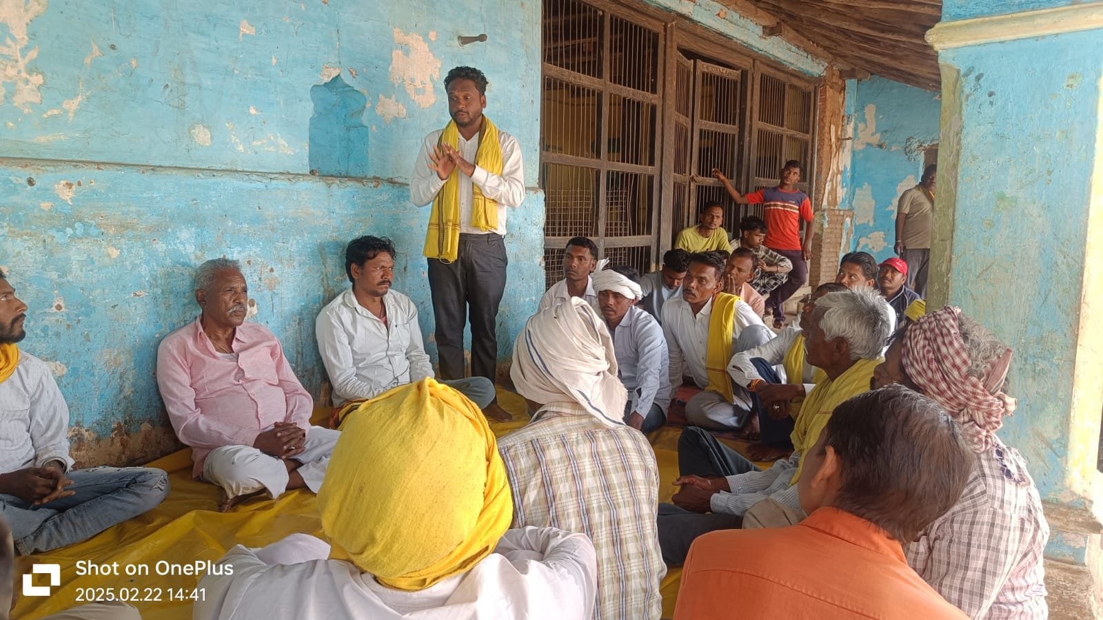 Tribals are planning a big movement regarding the sand mine problem