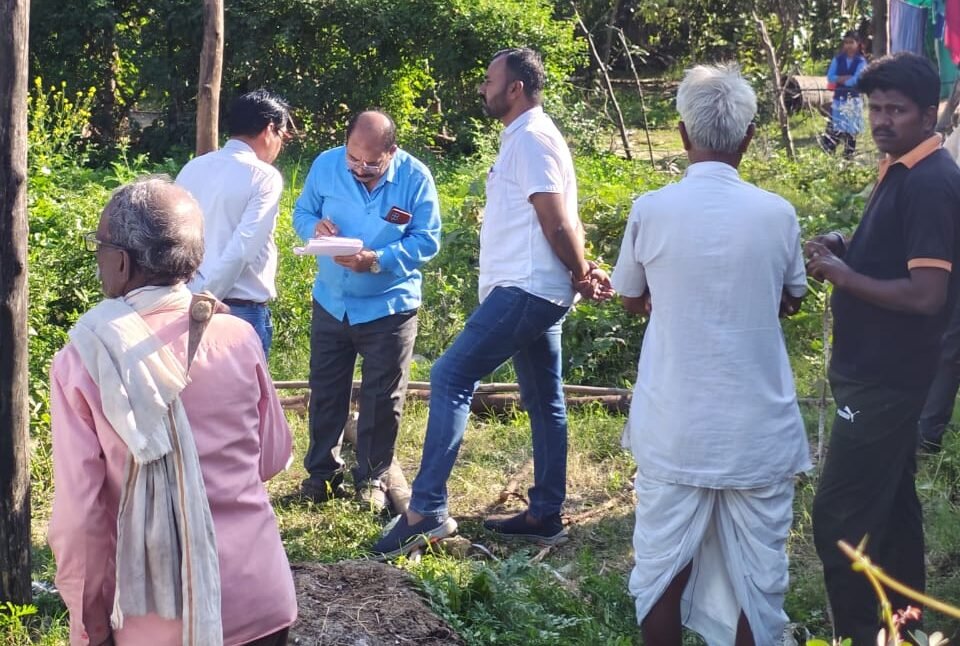 Encroachment removed from government land in village Parradeh, way cleared for Panchayat Bhawan