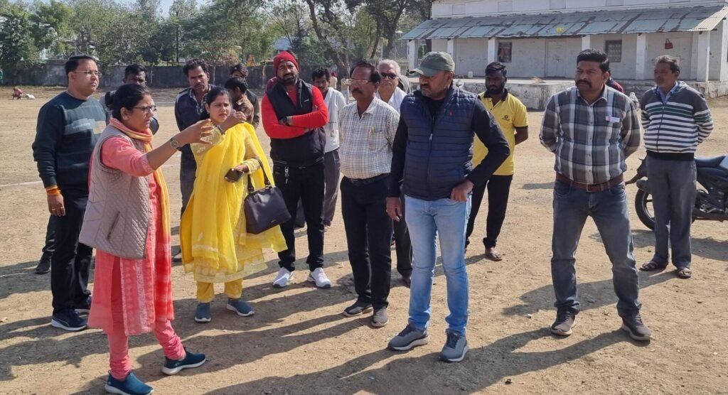 Preparations for Sant Shri Ramji Baba fair started, CMO inspected the fair ground.