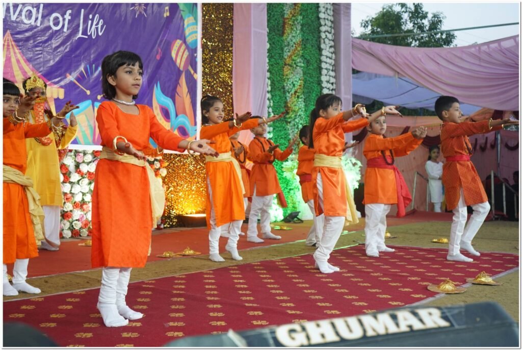 Childhood Play and Carnival of Life of AHPS School showcased India's cultural heritage