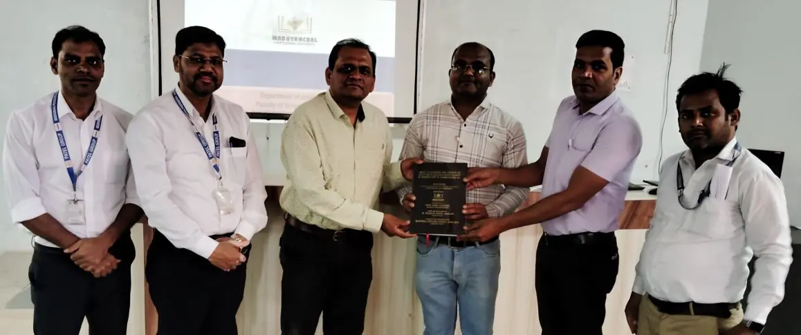Nitin Kumar Baghmare awarded with PhD