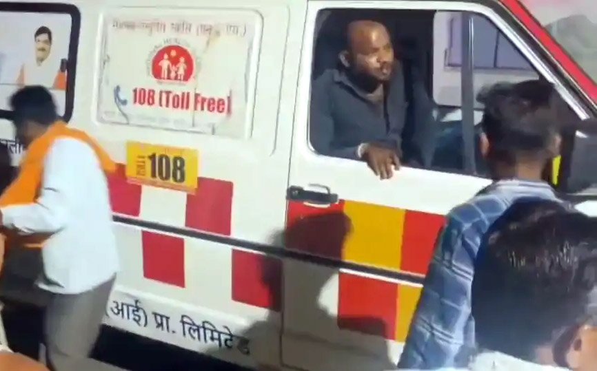 The doctor who was held hostage in the ambulance by the villagers has not yet come to lodge a complaint