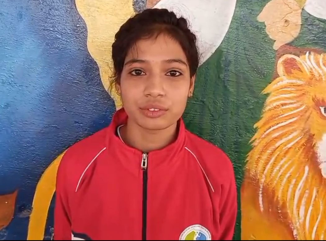 Girl student of PM Shri Government Girls School selected at national level