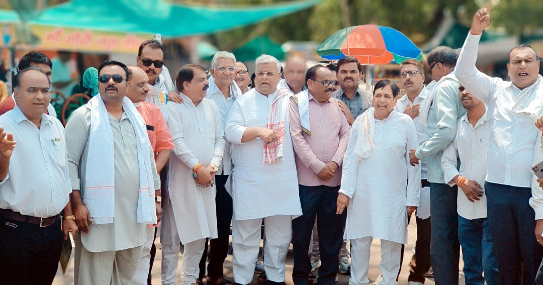 Congress gave a memorandum to the President in protest against ED's action on opposition leaders