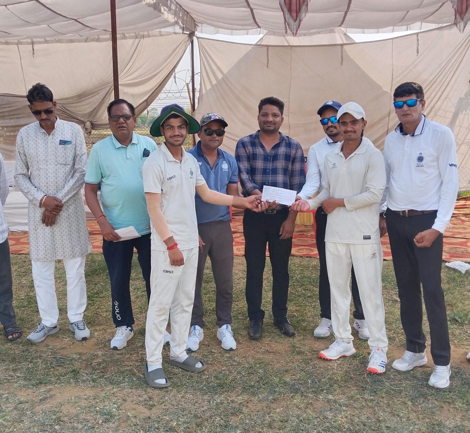 Narmadapuram defeated Ujjain in the inter divisional under-18 competition