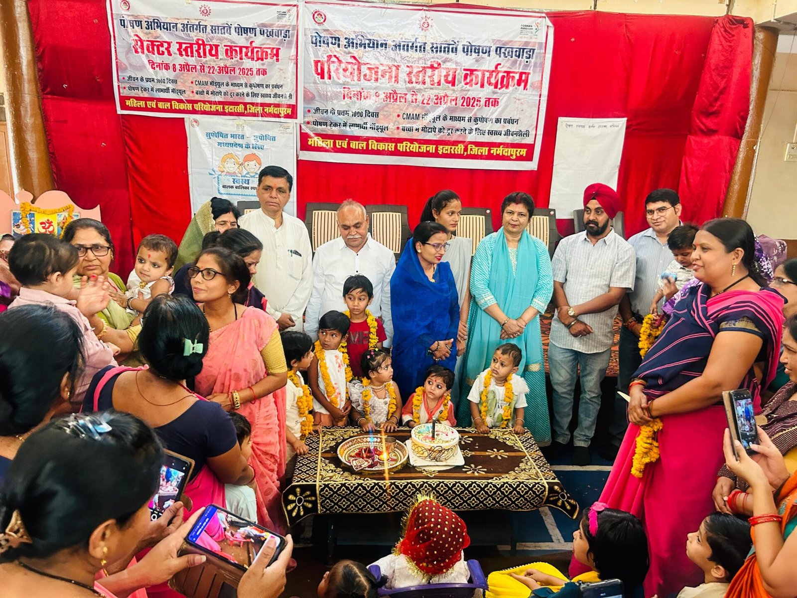 Exhibition, competition and dialogue were held under the seventh nutrition fortnight in the Women and Child Development Project