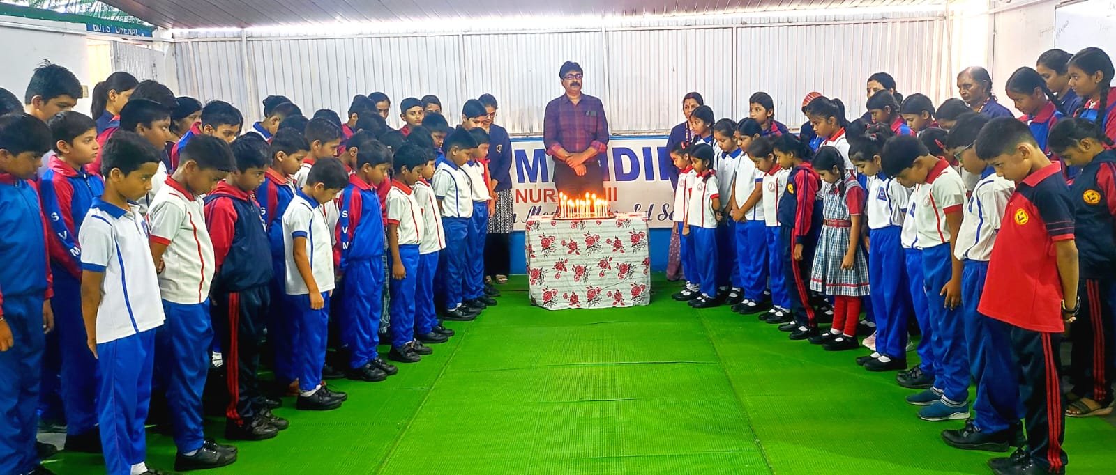 Children raised their voice against cruel terror