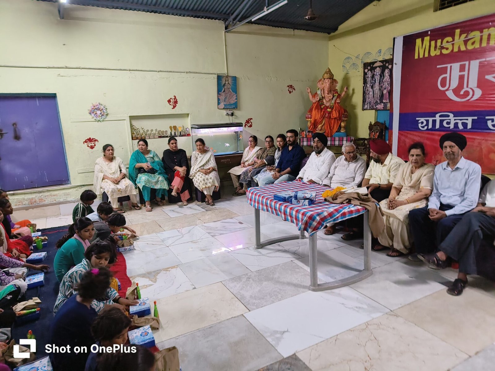 Former minister late Sartaj Singh's birthday celebrated at Muskaan Sanstha
