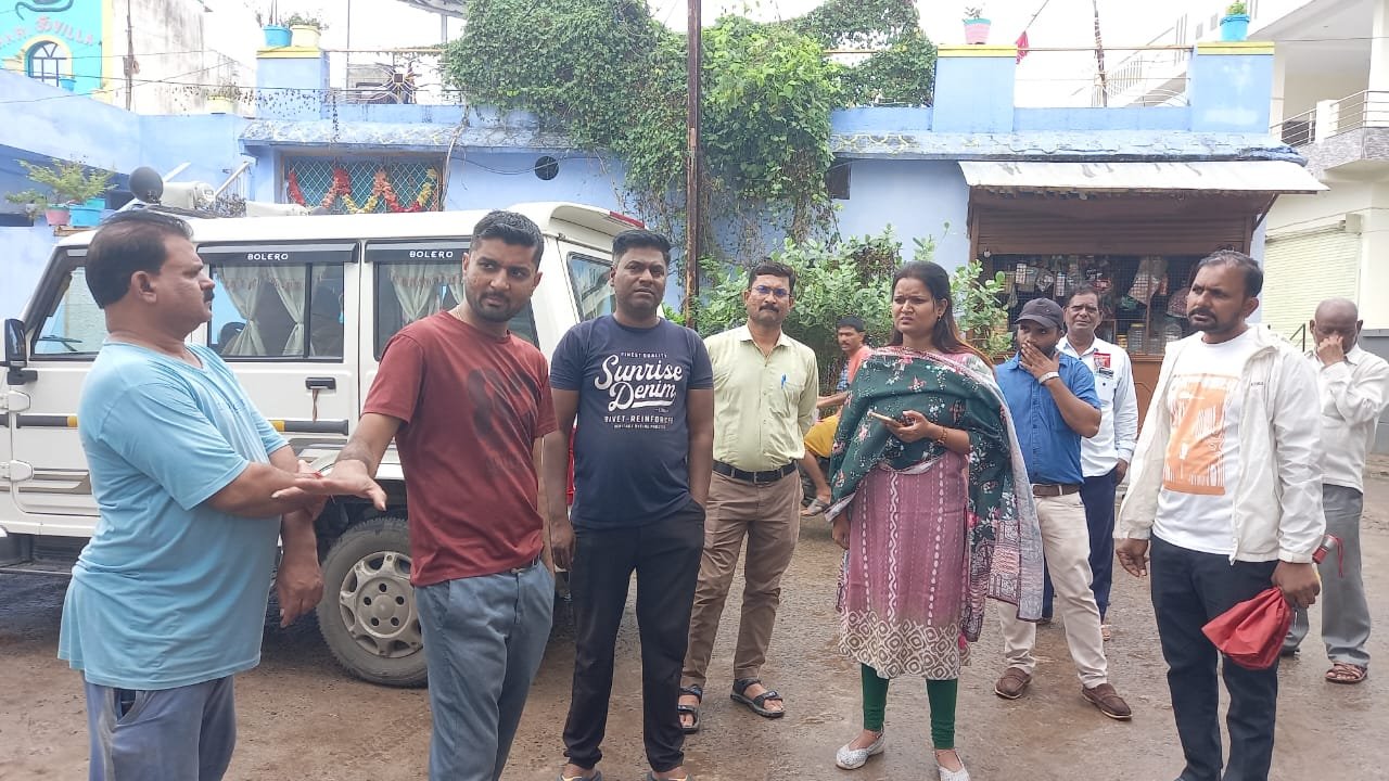 Encroachment on drains in three wards of Nala Mohalla has blocked the path of water