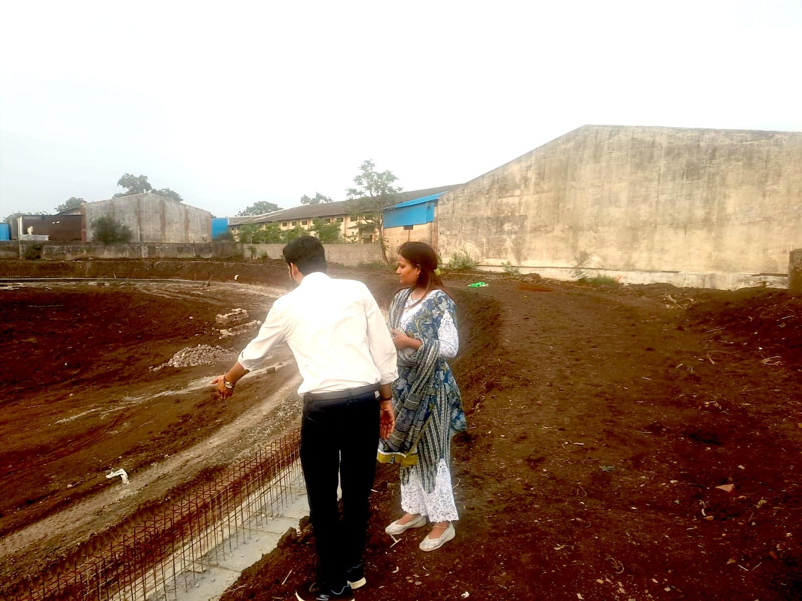 CMO inspected the cleaning and construction work